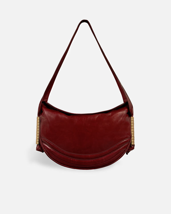 Lonbali burgundy shoulder bag for women