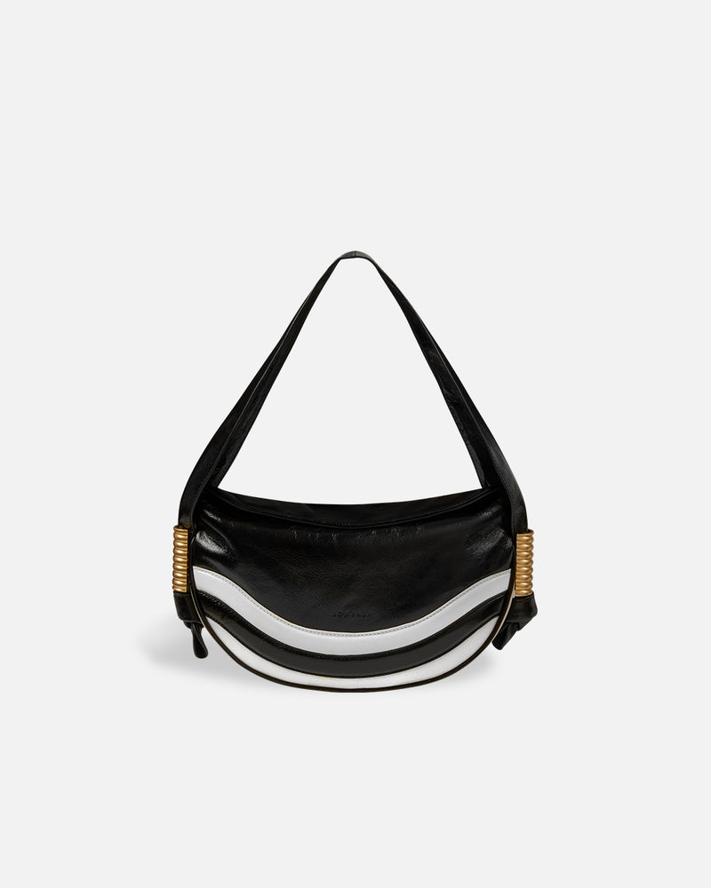 Elegant Lonbali shoulder bag Lonbali women in black and white