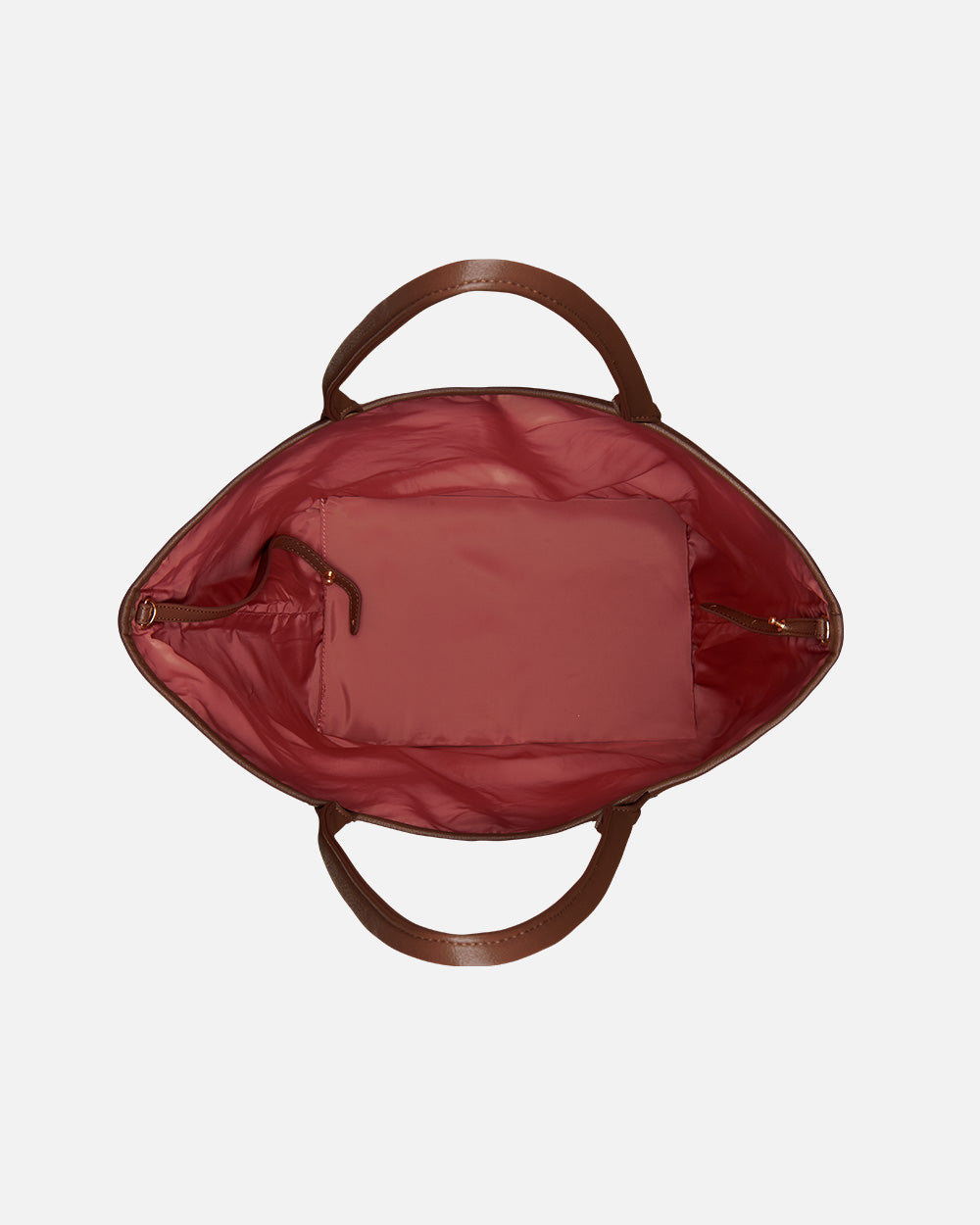 Interior rojo del bolso kensington shopper skin