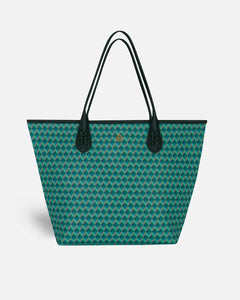 Green bag to personalize with initials