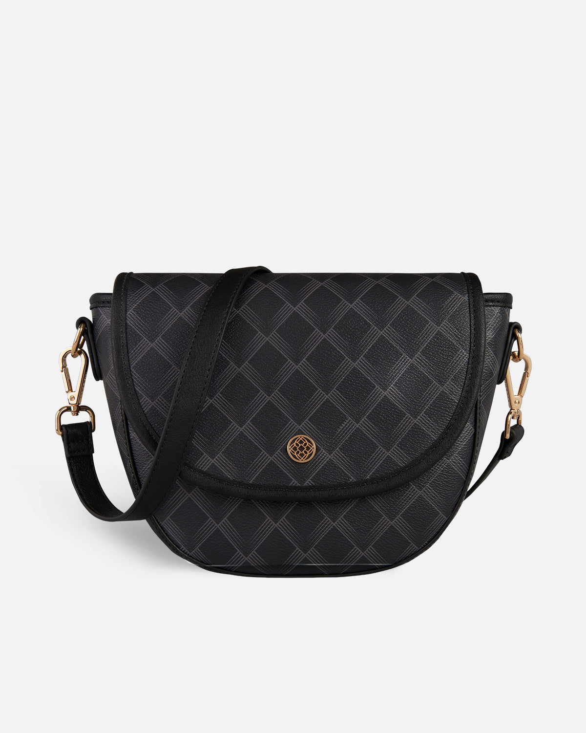 bolso bandolera kensington negro