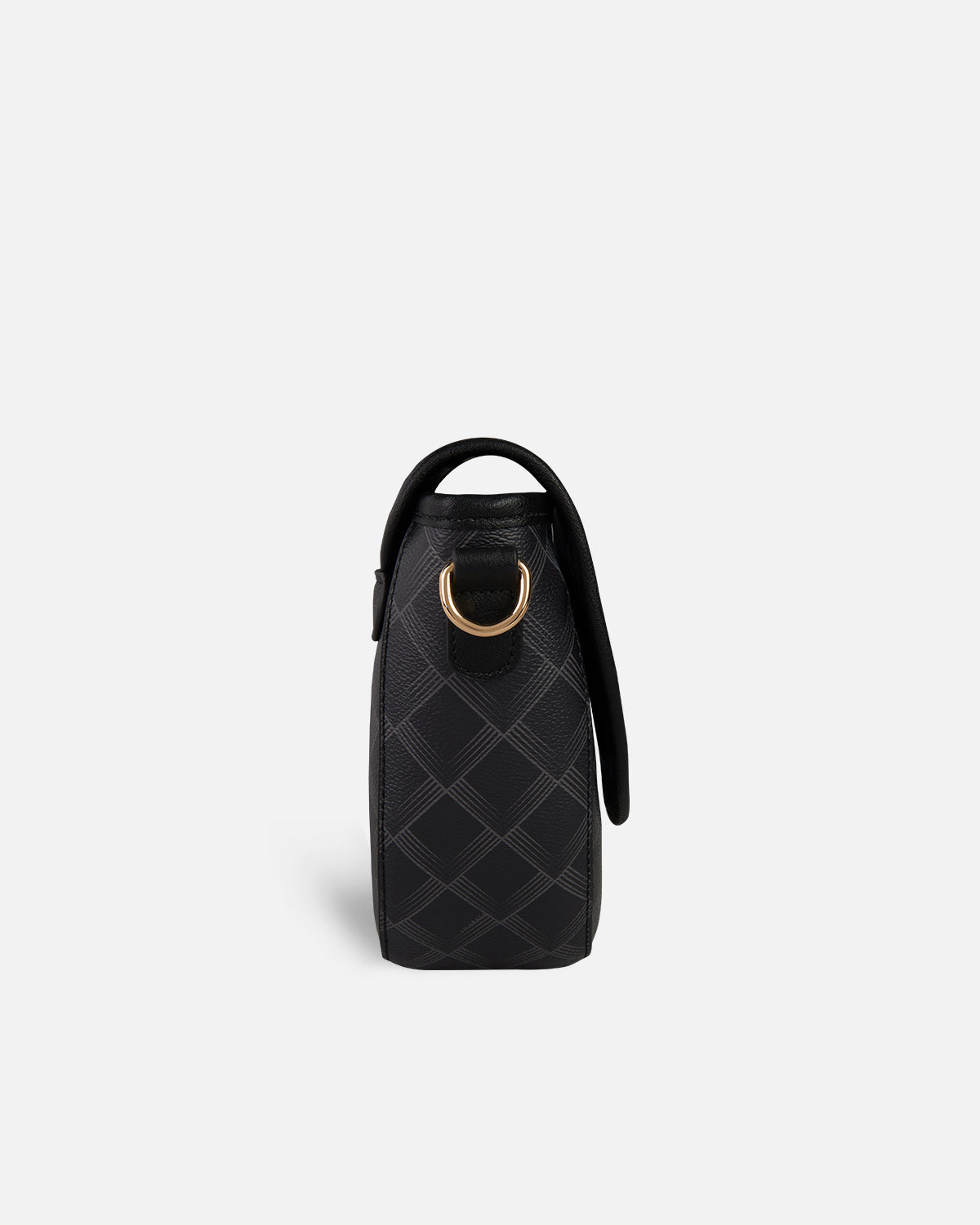 bolso bandolera kensington negro perfil