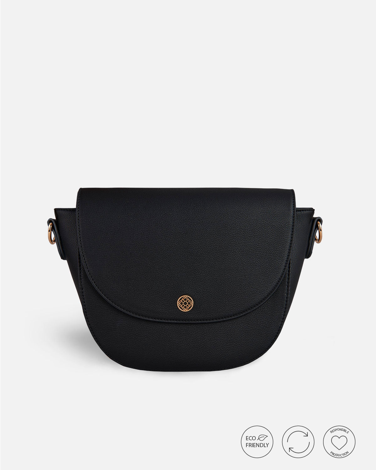 bolso bandolera negro para mujer