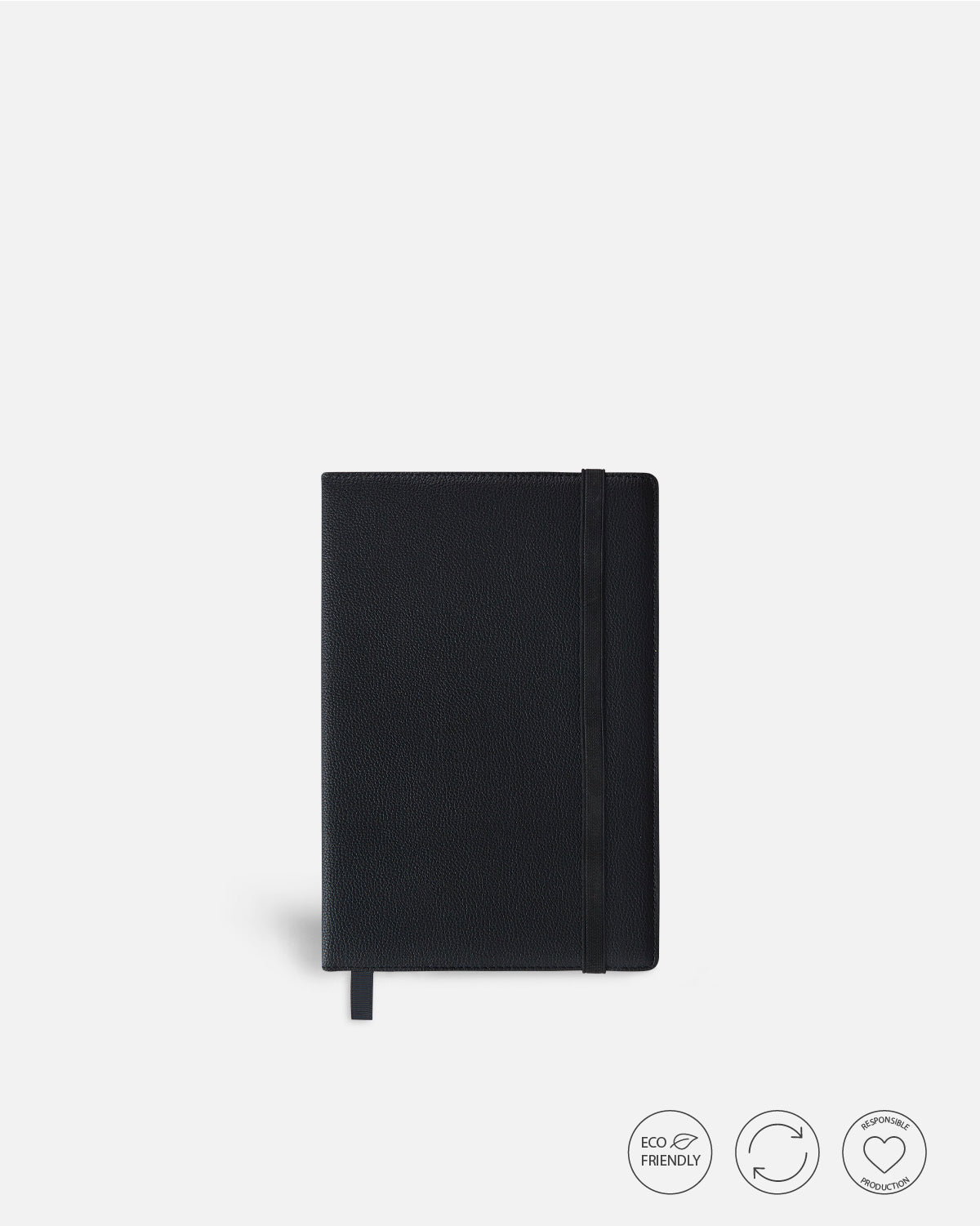 Libreta Basic Reciclado Negro