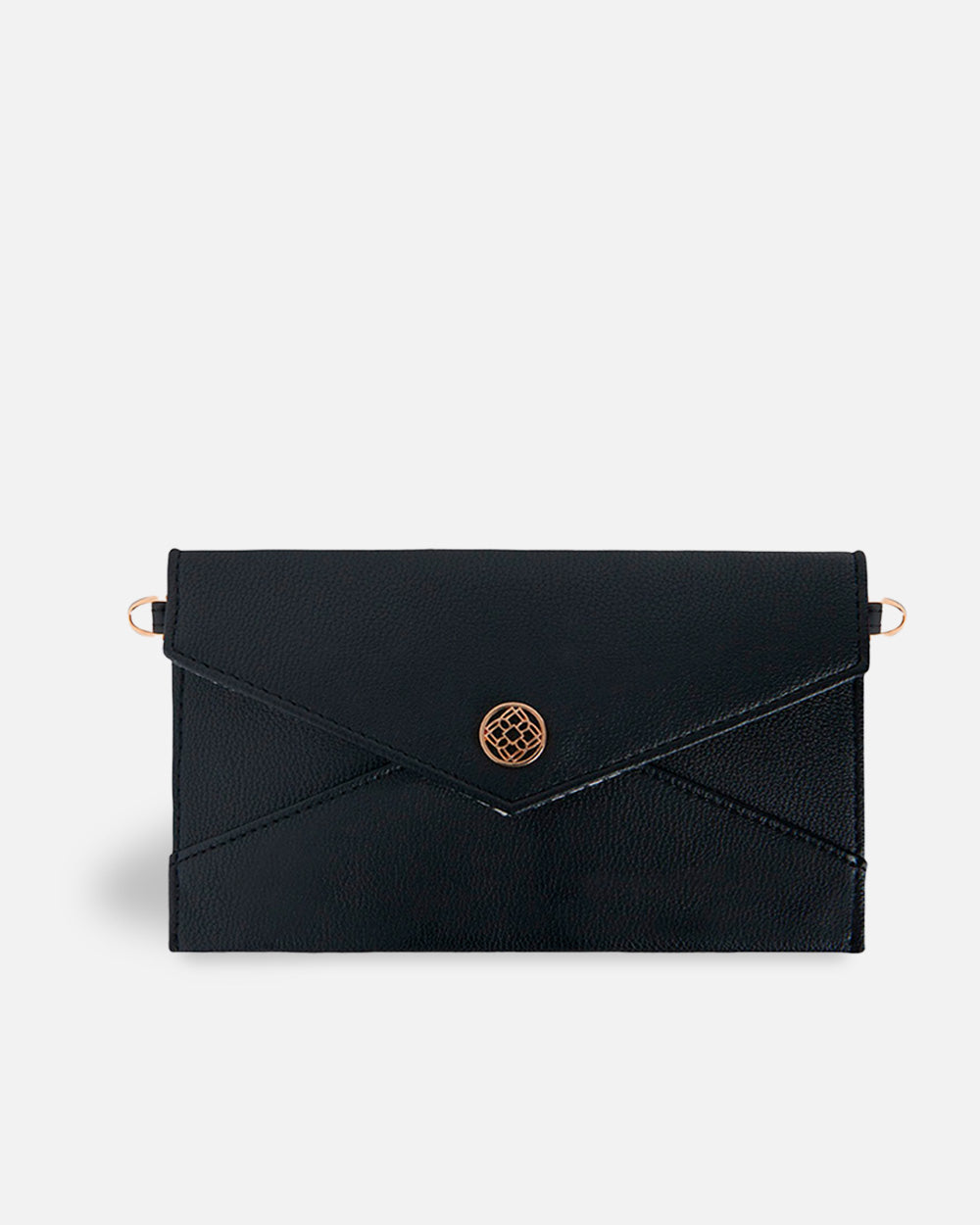 bandolera negra para mujer materiales reciclados