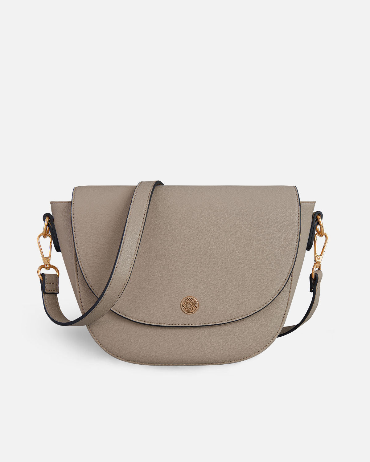 bolso bandolera beige para mujer