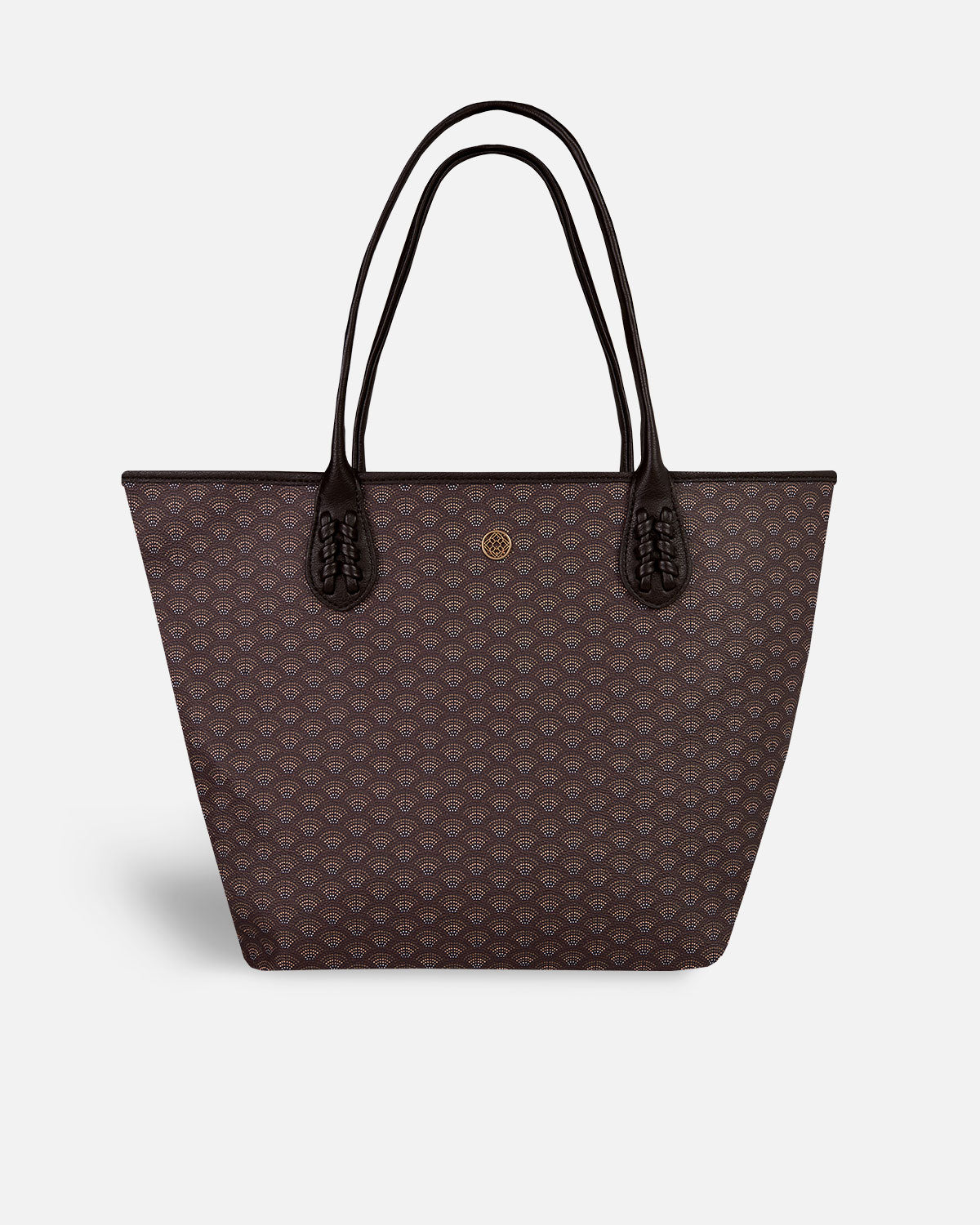 Bolso shopper marron