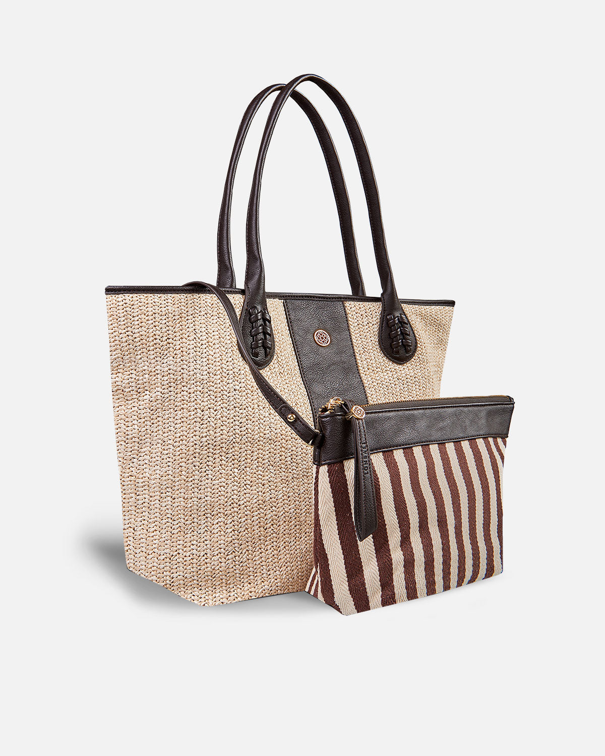 Bolso Shopper Tulum Marrón