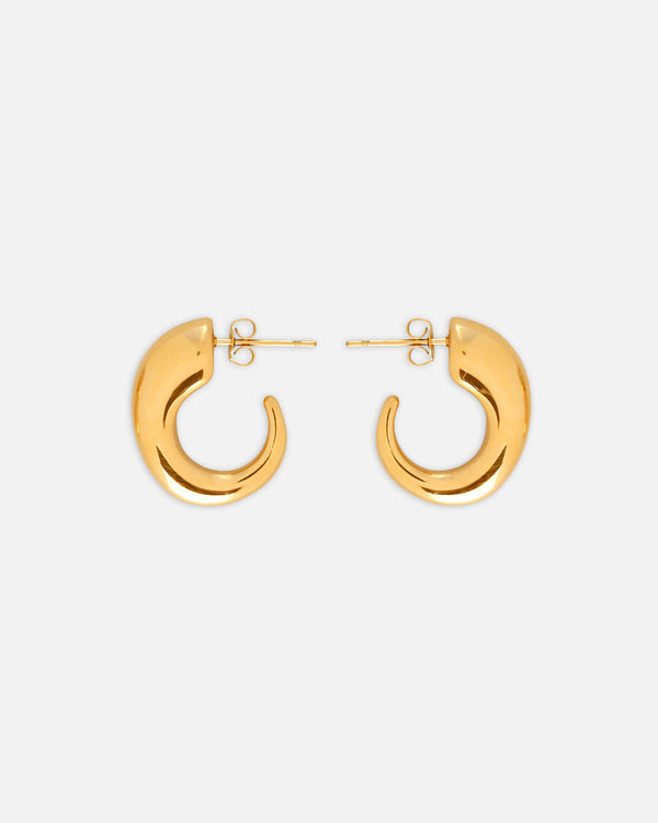 Gold hoop earrings for girl