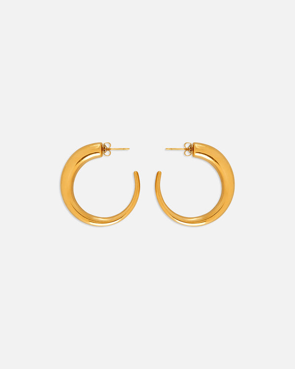 Women's fine hoop earrings