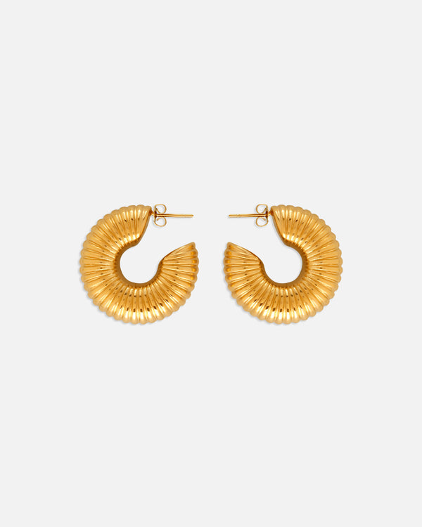 Earrings for girl in the shape of a snail