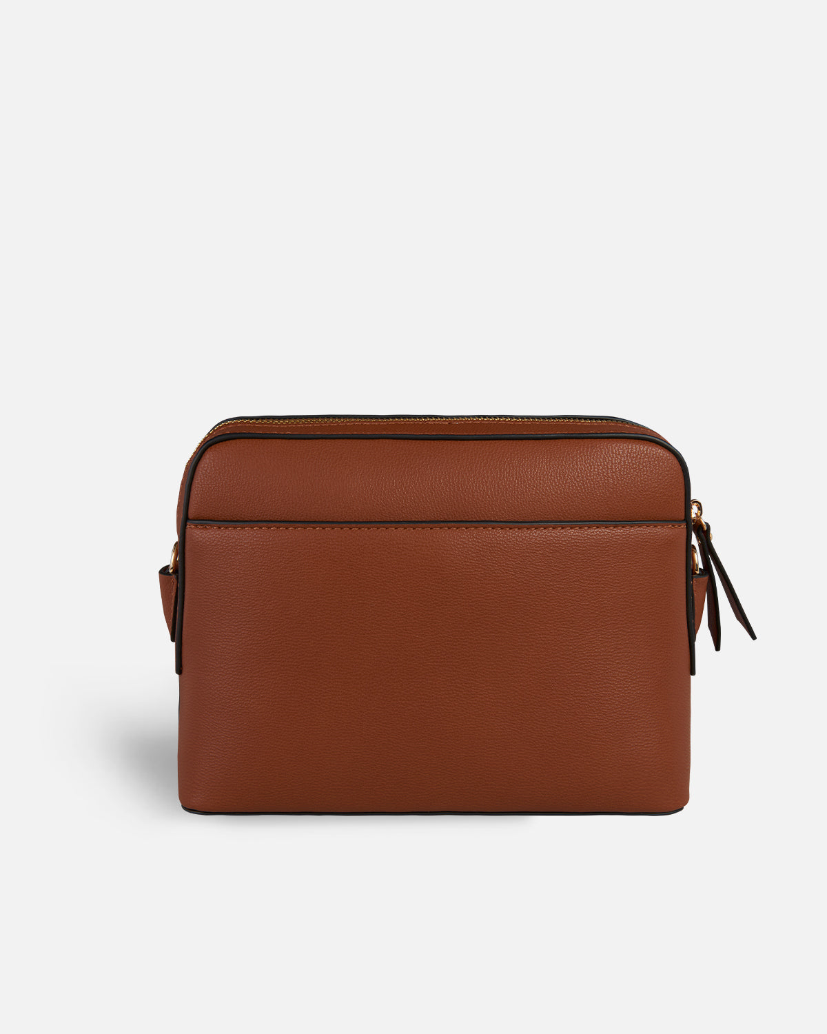 trasera bolso bandolera marrón camel