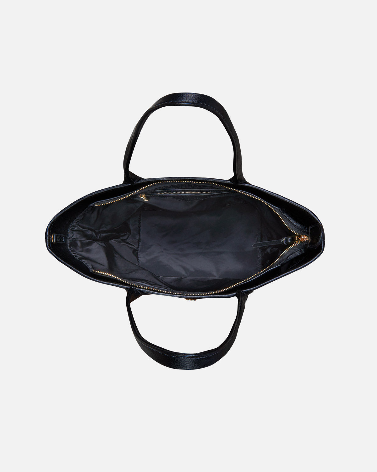 Bolso Kensington Midi negro por dentro