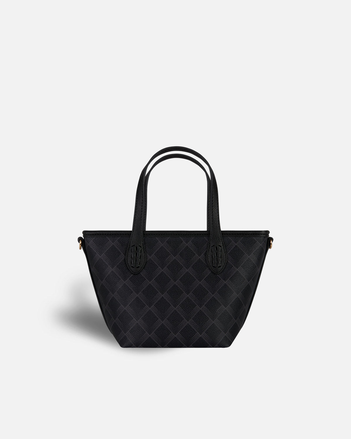 bolso shopper pequeño kensington negro trasera