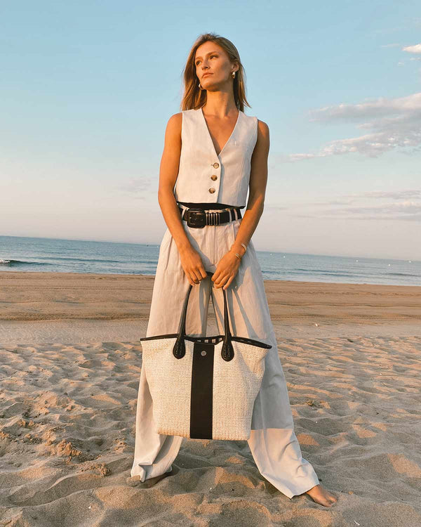 Bolso shopper Tulum Marrón